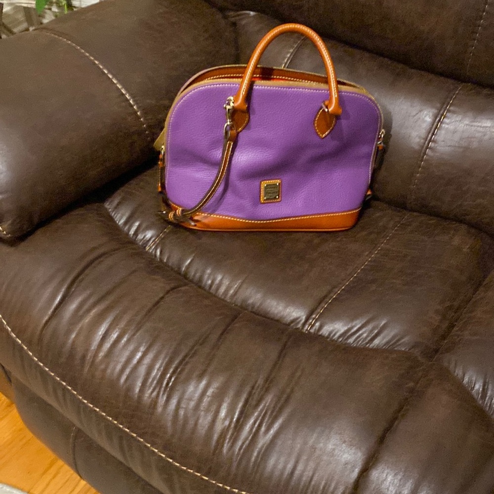 Purple Dooney with straps